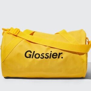 Glossier Yellow Duffle Bag! :)